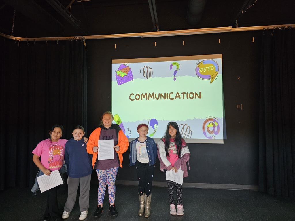 This month, half of our 4th Grade SAVE Promise group came together to teach the school about the importance of Communication Skills! Communication is our leadership trait this month, and students will be working on learning skills to share their ideas clearly and effectively. They also shared information on Dr. Martin Luther King Jr. and how he used communication skills to make powerful impacts on others by spreading kindness!