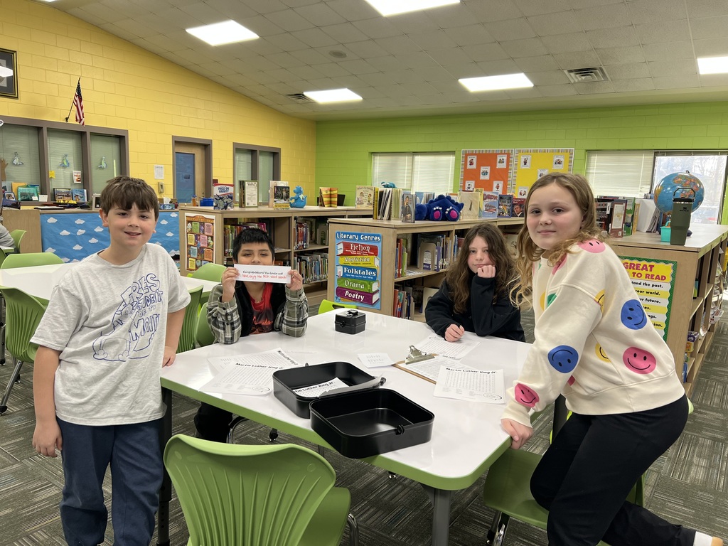 students working on a breakout activity