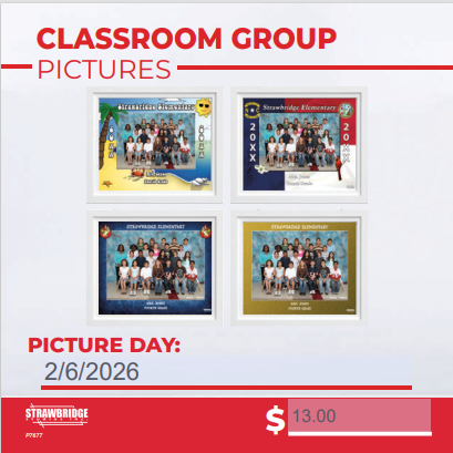 class pictures on 2/6/26 cost $13