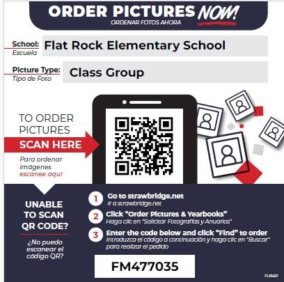 order pictures with the qr code