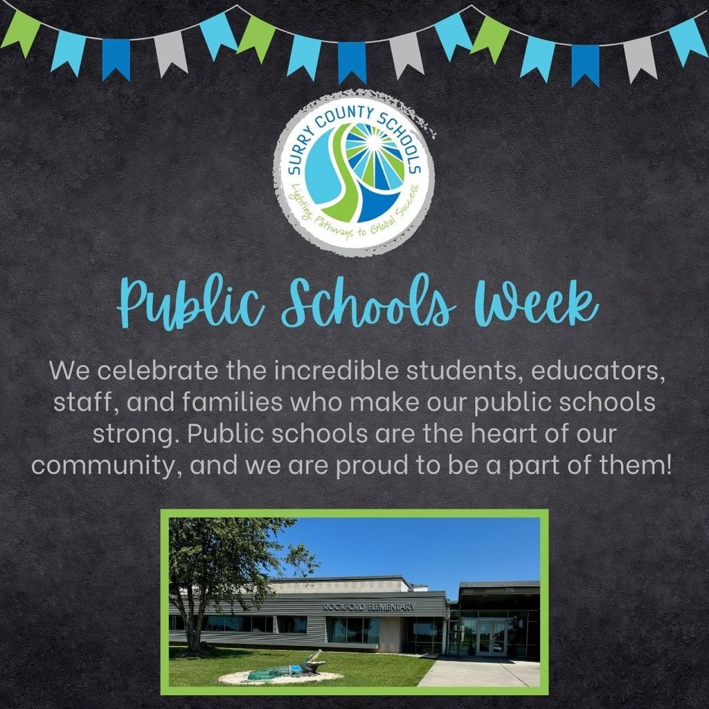 Happy Public Schools Week! 🍎📚 We celebrate the incredible students, educators, staff, and families who make our public schools strong. Public schools are the heart of our community, and we are proud to be a part of them! 