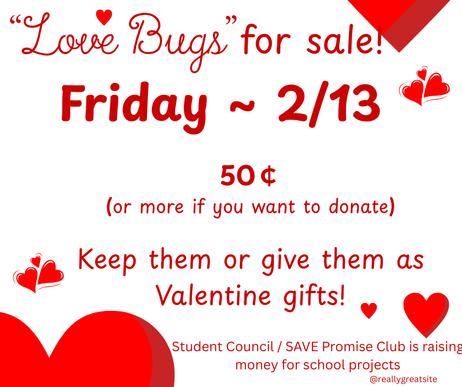 Love Bug Sale!