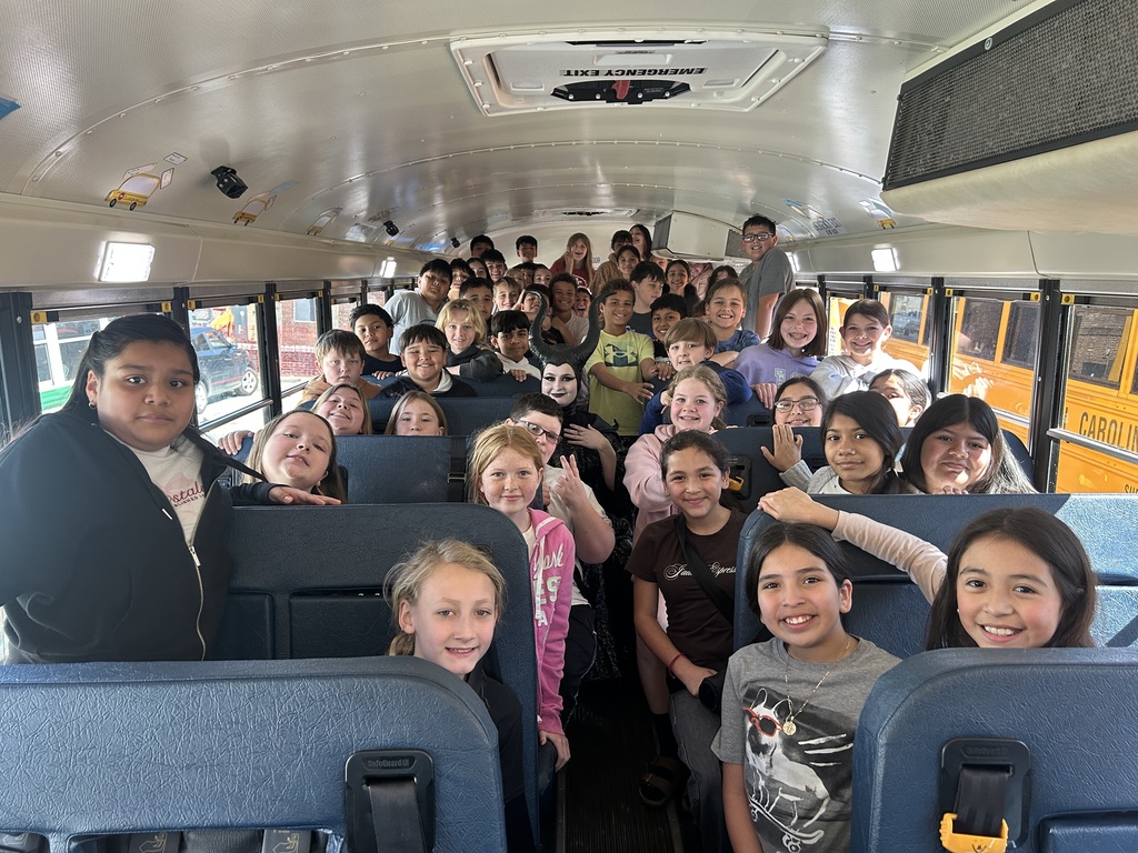 Our 4th and 5th grade students enjoyed a special trip to the Andy Griffith Playhouse to see Disney’s Descendants: The Musical!   A highlight of the show was seeing our very own music teacher, Maddie Robertson, on stage as Maleficent—what a fun and memorable experience for our students! 