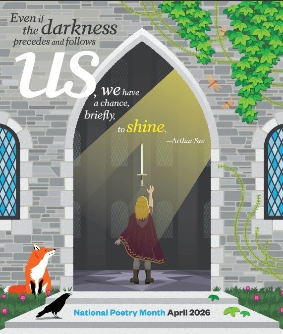 April is National Poetry Month! 📚✏️  National Poetry Month celebrates the importance of poetry and encourages people of all ages to read, write, and enjoy poems. Throughout the month, students can explore different types of poetry, share their favorite poems, and even try writing their own!