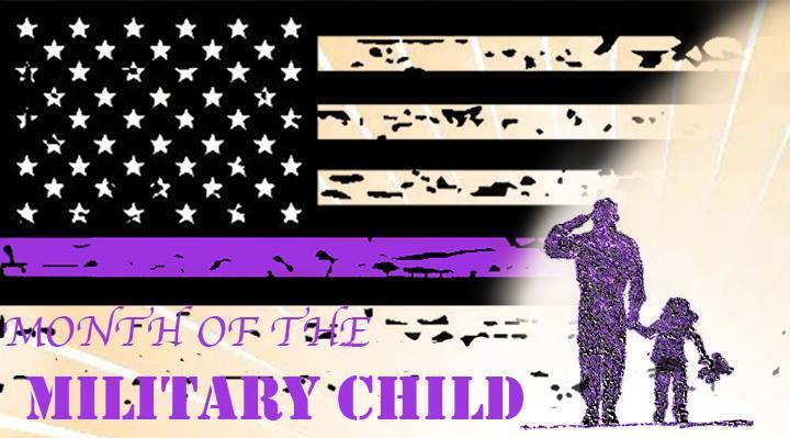 April is the Month of the Military Child. 💜  This month recognizes and honors the strength, resilience, and sacrifices of children whose parents serve in the military. We celebrate and thank military children for their courage and the important role they play in supporting their families and our country.