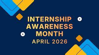 April is National Internship Awareness Month. 💼  This month highlights the value of internships in helping students and young adults gain real-world experience, build career skills, and explore future opportunities. It’s a great time to celebrate learning through hands-on work and to encourage students to take advantage of internship experiences.