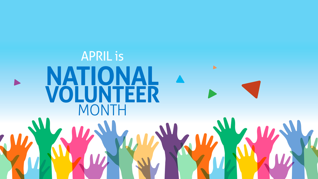 April is National Volunteer Month. 🤝💛  This month honors the dedication and generosity of volunteers who give their time and talents to make a difference in our schools, communities, and beyond. It’s a perfect time to say thank you and celebrate the impact of those who help others selflessly.