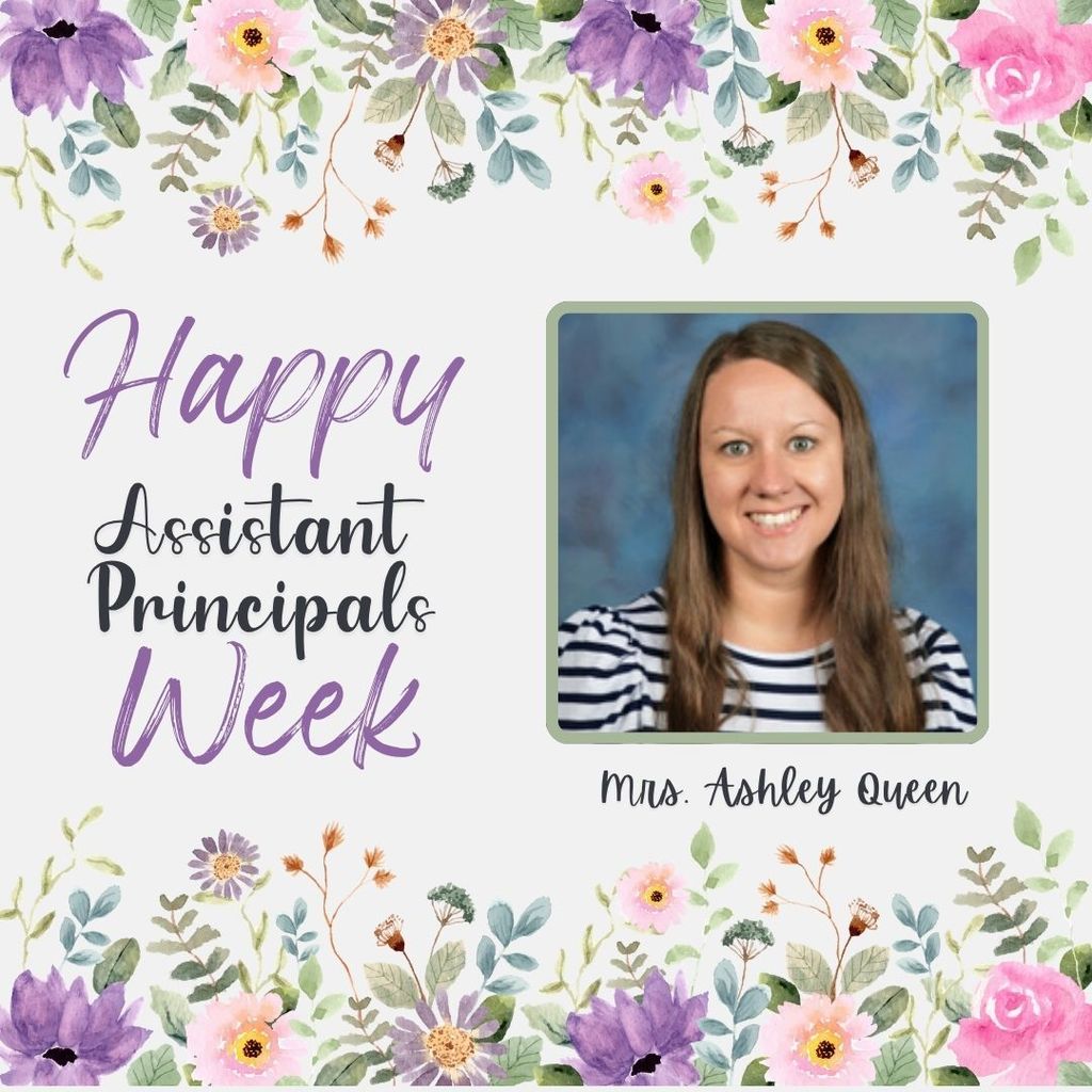 Happy Assistant Principals Week to Mrs. Ashley Queen! 🎉💛  Thank you for your hard work, leadership, and dedication to making Rockford Elementary a great place for students, staff, and families. We appreciate all that you do!