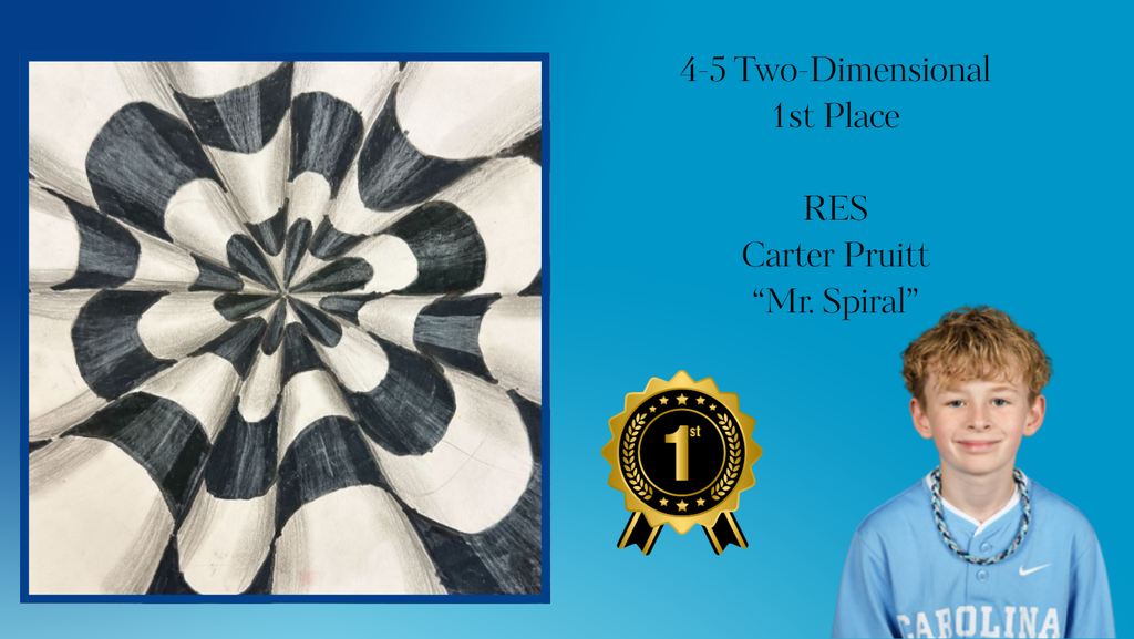 4-5 Two-Dimensional 1st Place  Carter Pruitt “Mr. Spiral”