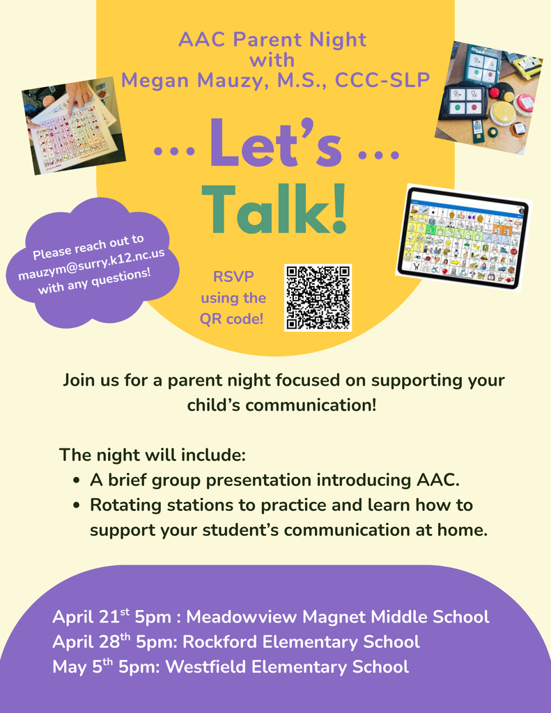 AAC parent night fyer