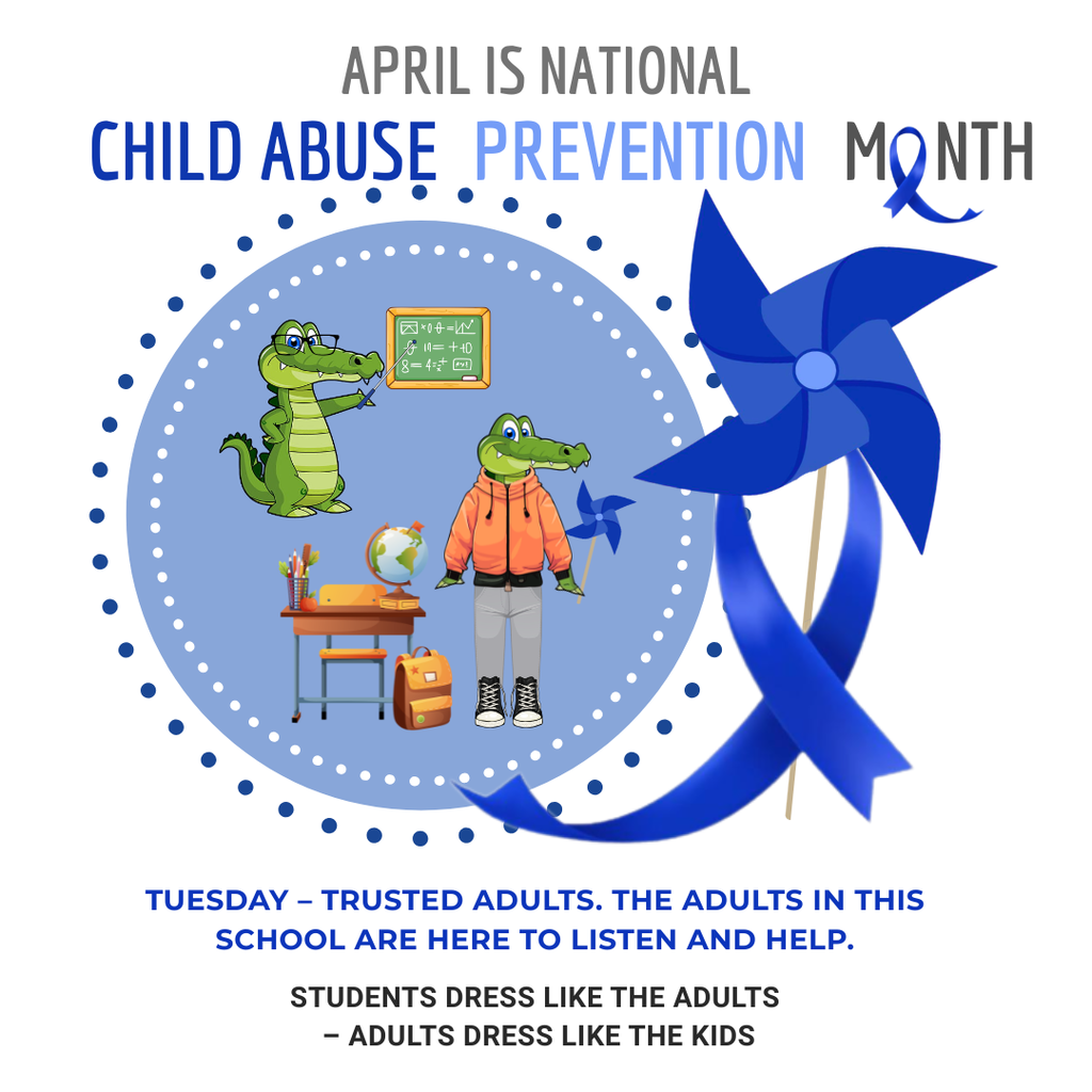 👩‍🏫 Tuesday – Trusted Adults Students dress like adults, and adults dress like kids!