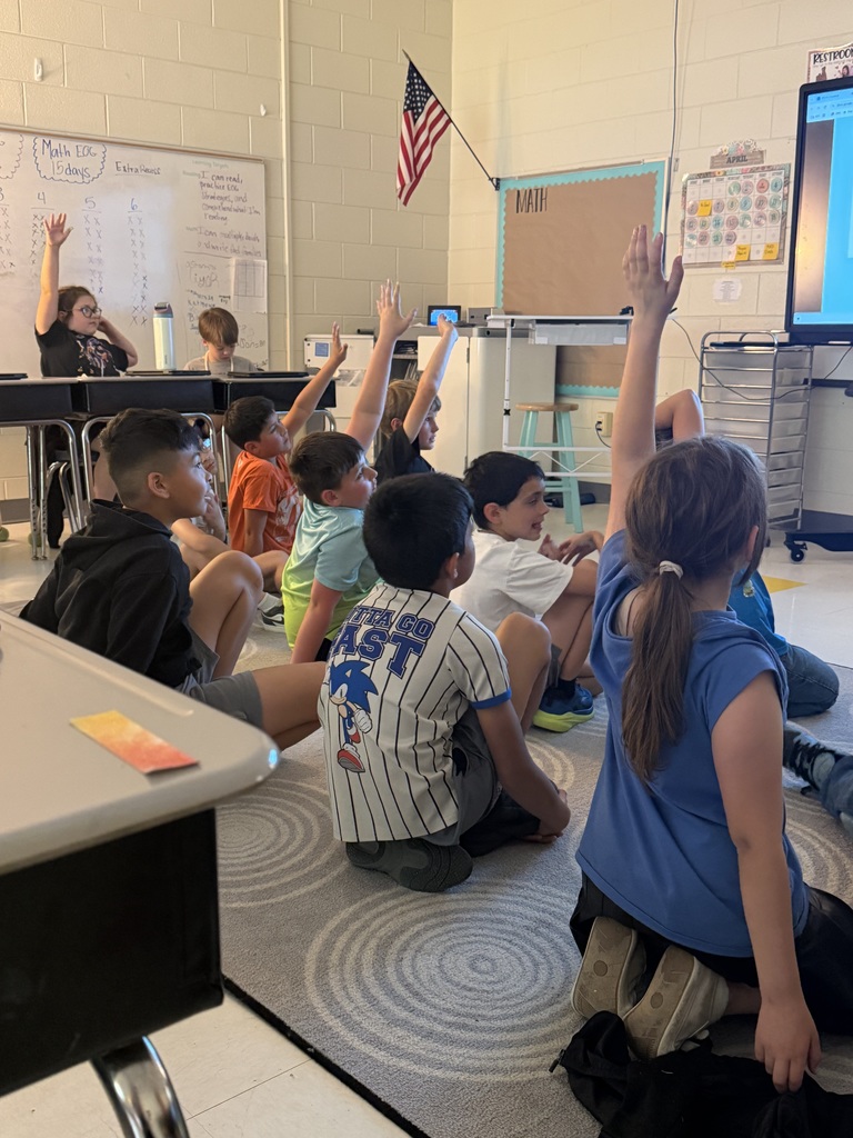 3rd graders learning how to Leave No Trace when they are in a park