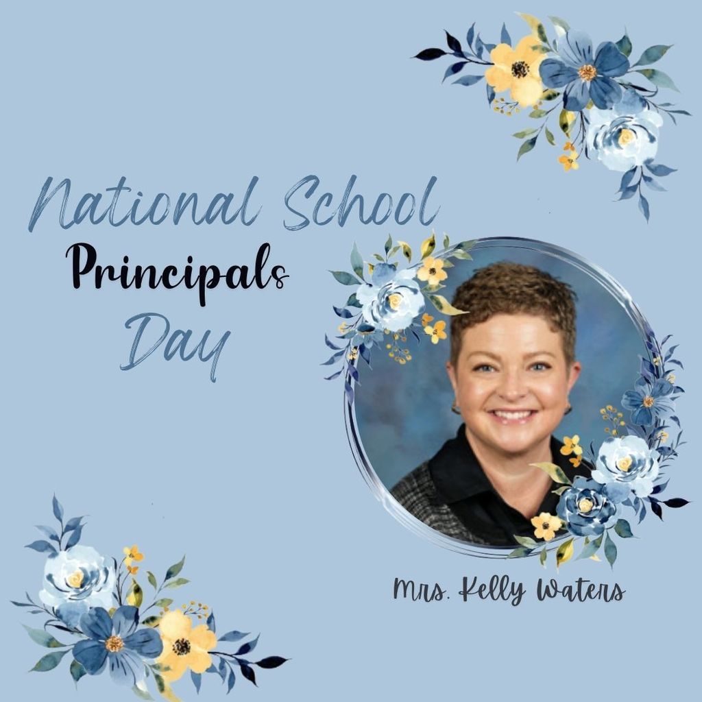  Happy National School Principals’ Day!   Today we celebrate Mrs. Kelly Waters for her outstanding leadership and dedication to the students, staff, and families of Rockford Elementary.