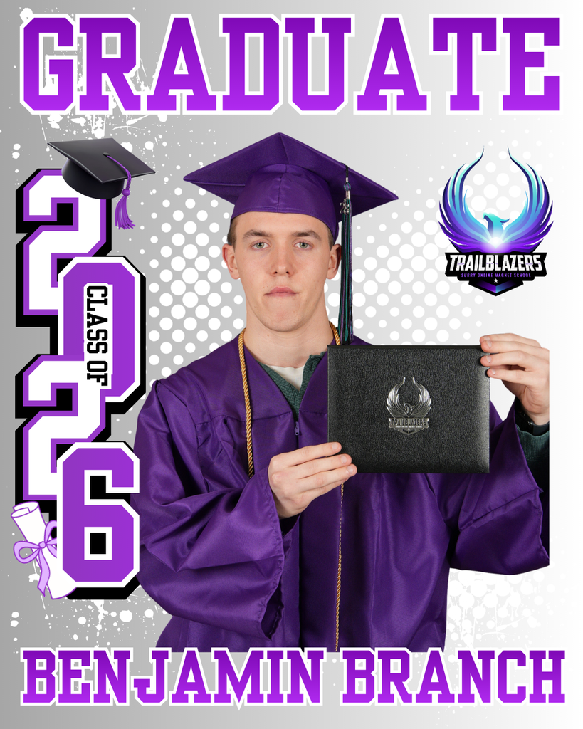 Congrats! Senior Shout- out to Benjamin Branch