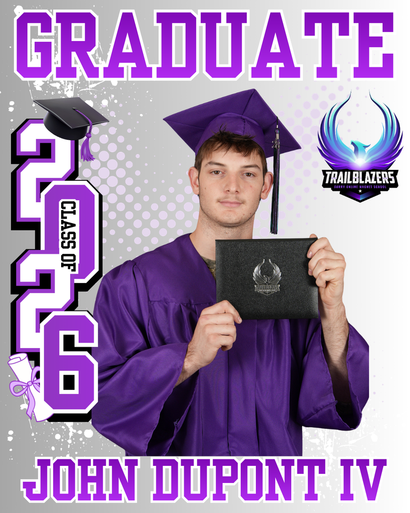 Congrats! Senior Shout- out to John DuPont IV.