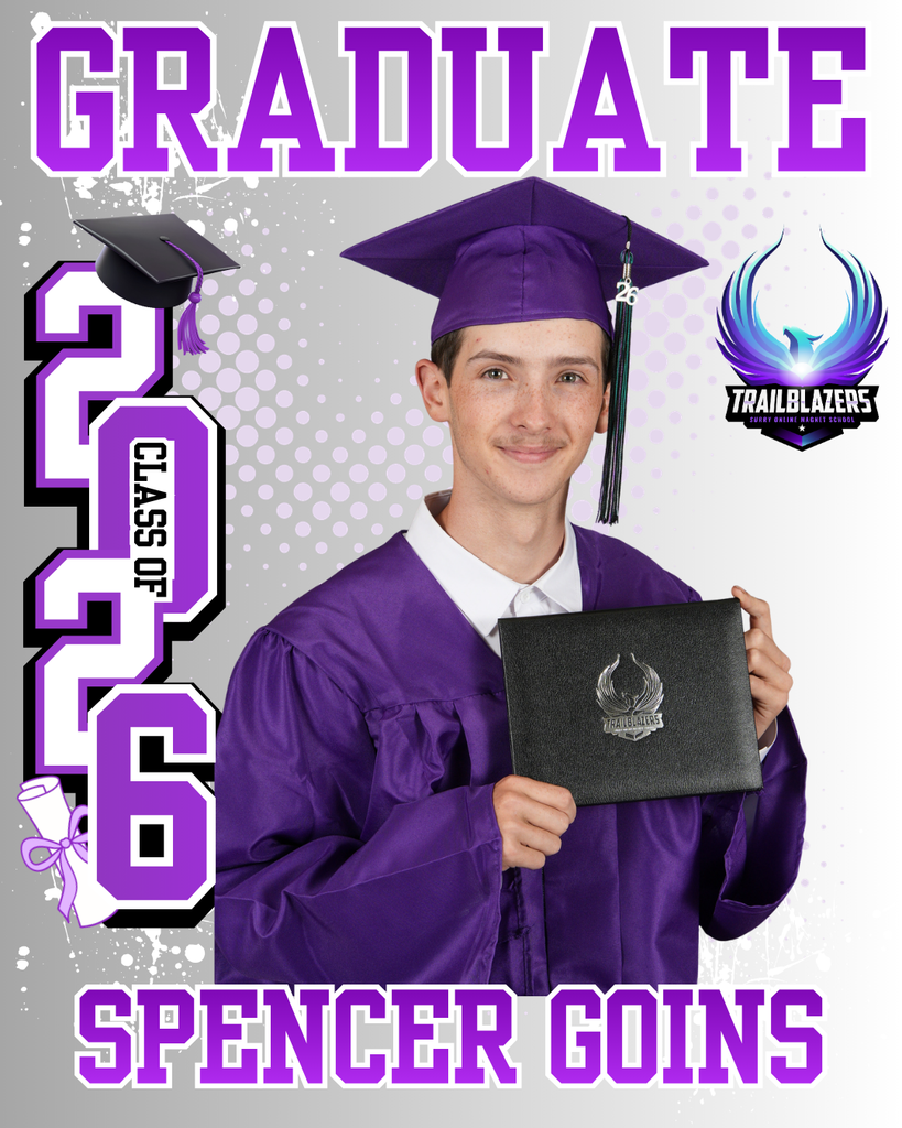 Congrats! Senior Shout- out to  Spencer Goings!