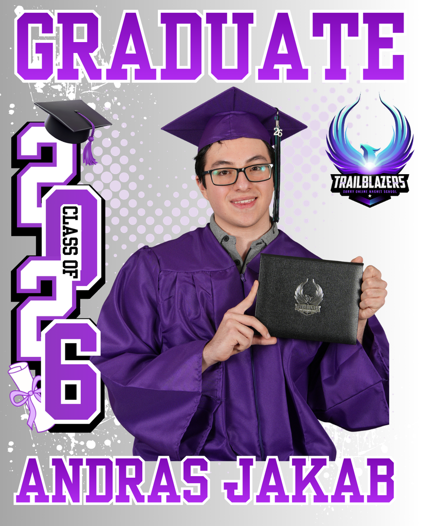Congrats! Senior Shout- out to  Andras  Jakab!
