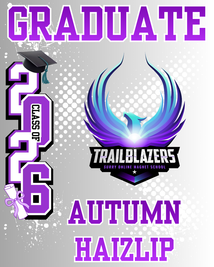 Congrats! Senior Shout- out to  Autumn Haizlip!