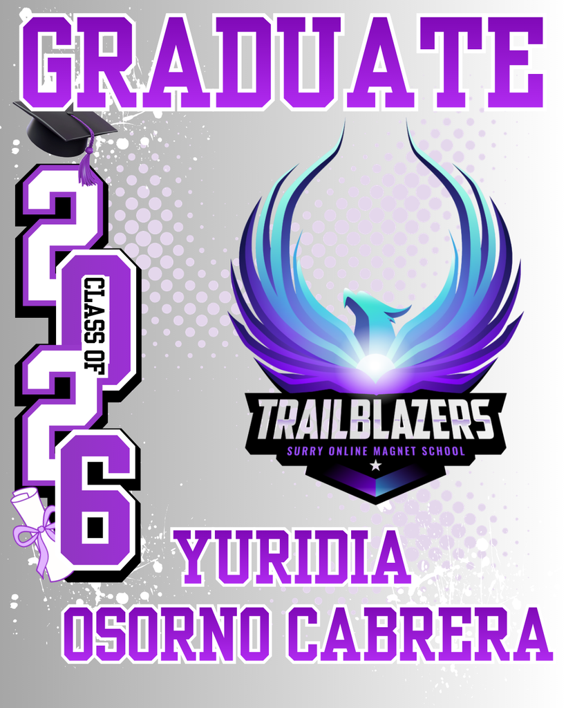 Congrats! Senior Shout- out to Yuridia Osorno Cabrera!