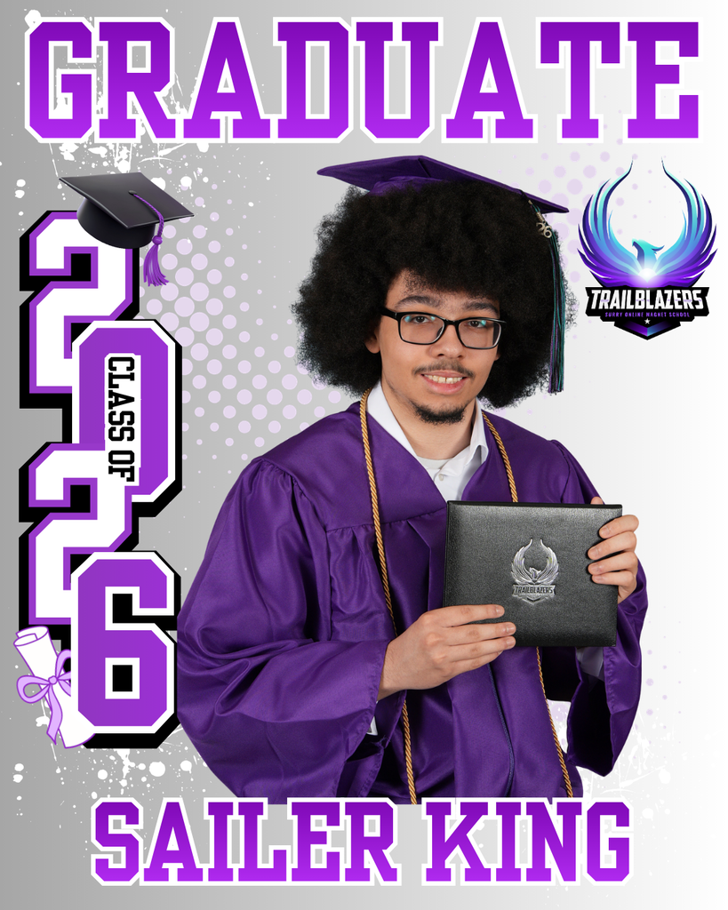 Congrats! Senior Shout- out to  Sailer King!