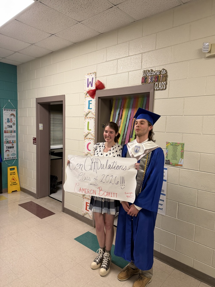 high school seniors during their senior walk