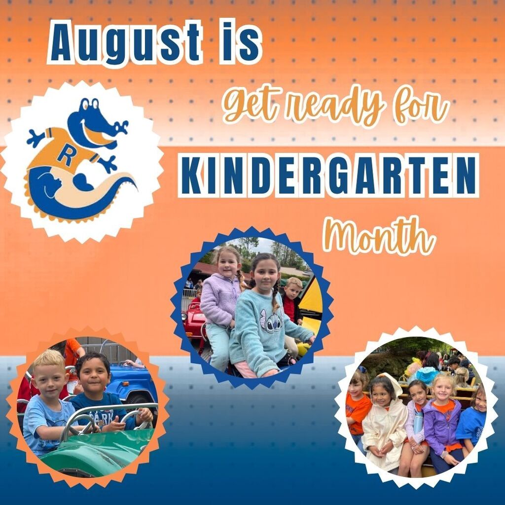 Get Ready for Kindergarten Month! We are excited to celebrate our future kindergarten students during Kindergarten Month! Our newest little learners will have opportunities to explore, learn, and get excited about starting school. From fun activities to meeting new friends and teachers, we can’t wait to welcome our future Gators! Kindergarten is an exciting adventure, and we are looking forward to helping our students grow, learn, and shine! Stay tuned for special events, important information, and lots of kindergarten fun throughout the month!