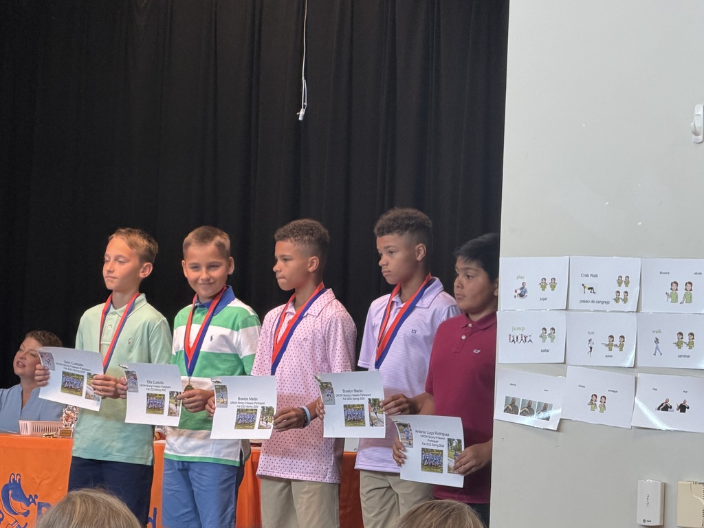 To all of our 5th grade students, we are so proud of you and all you have accomplished at Rockford Elementary! As you begin your journey to middle school, we want to wish you the very best of luck and success. Keep working hard, believing in yourselves, and reaching for your goals. We know you will do amazing things! Once a Gator, always a Gator!