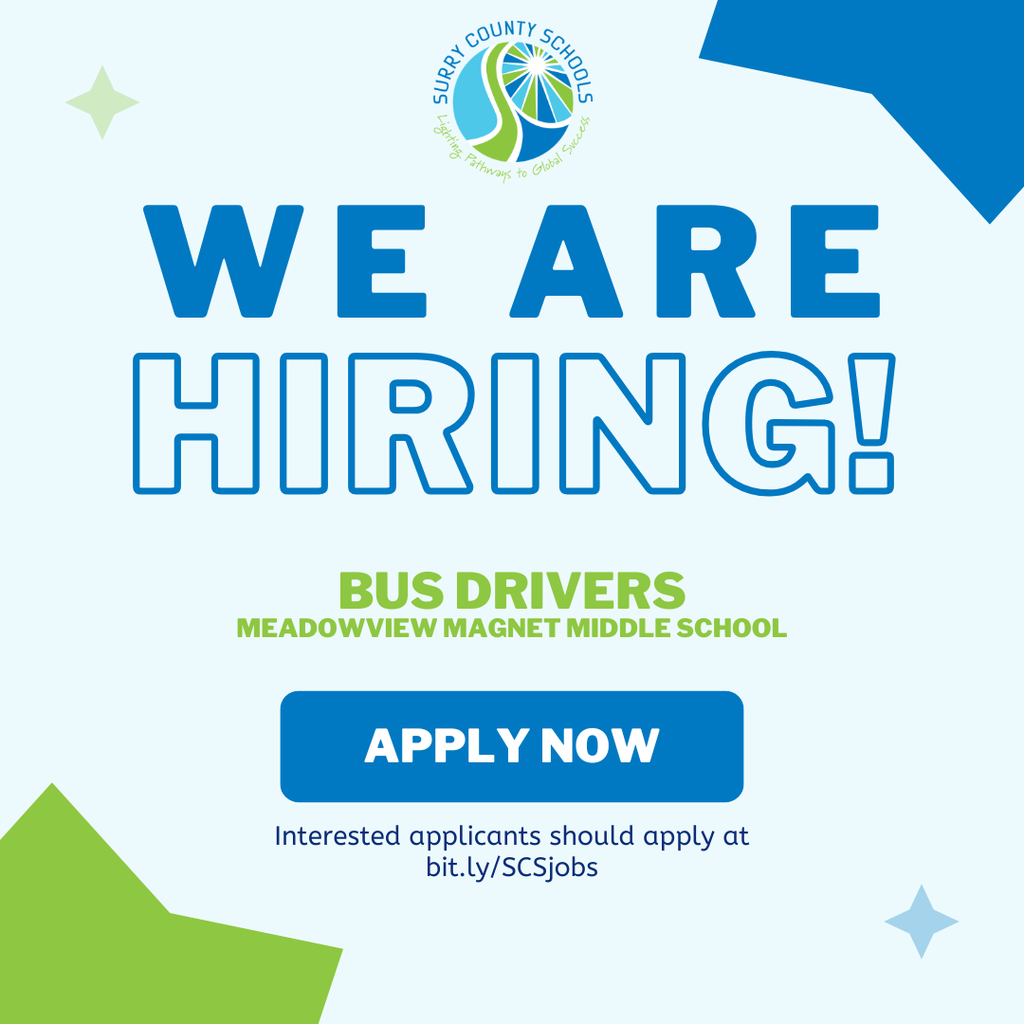 Opening - Bus Drivers at MMMS flyer