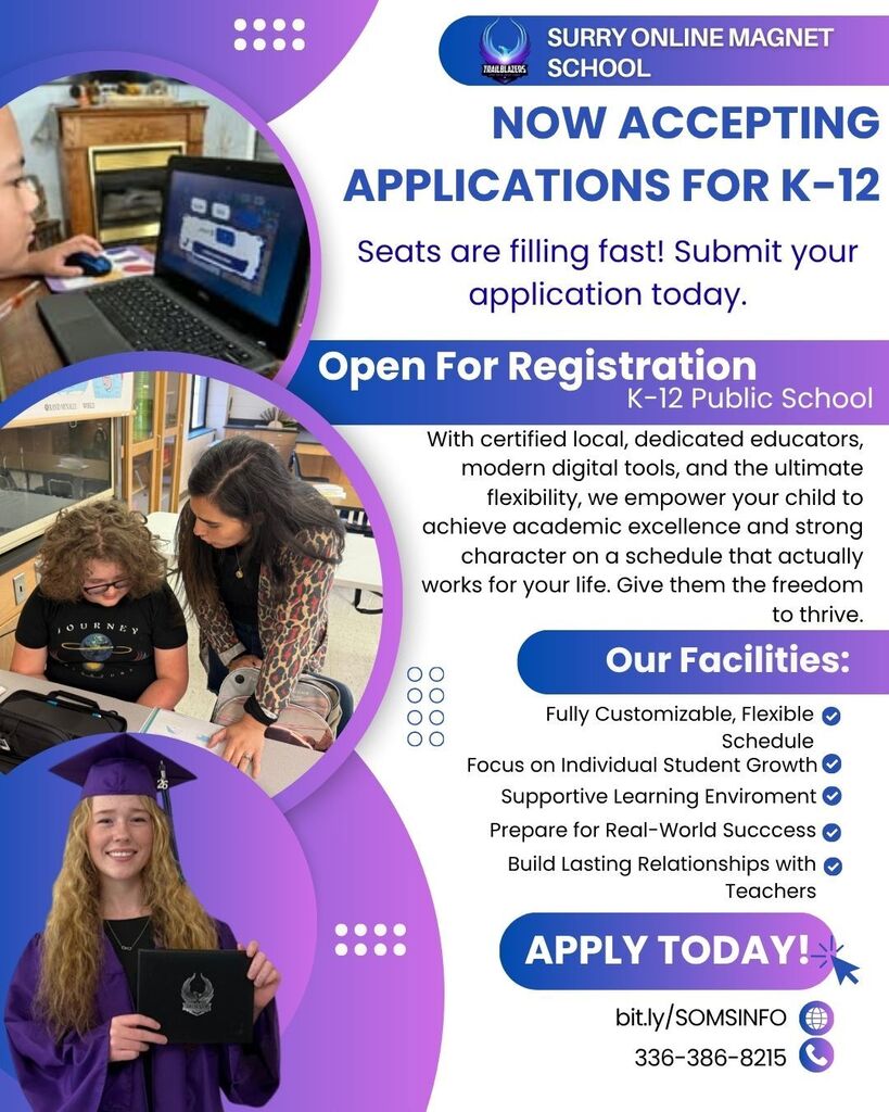 Apply Today - bit.ly/SOMSINFO