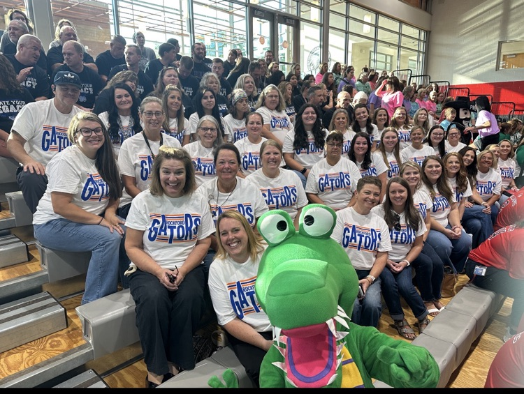 rockford Elementary school staff at convocation 2026 2027