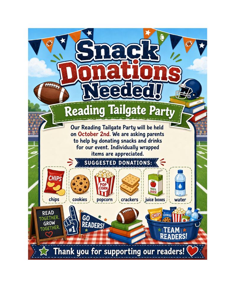 Snack Donations