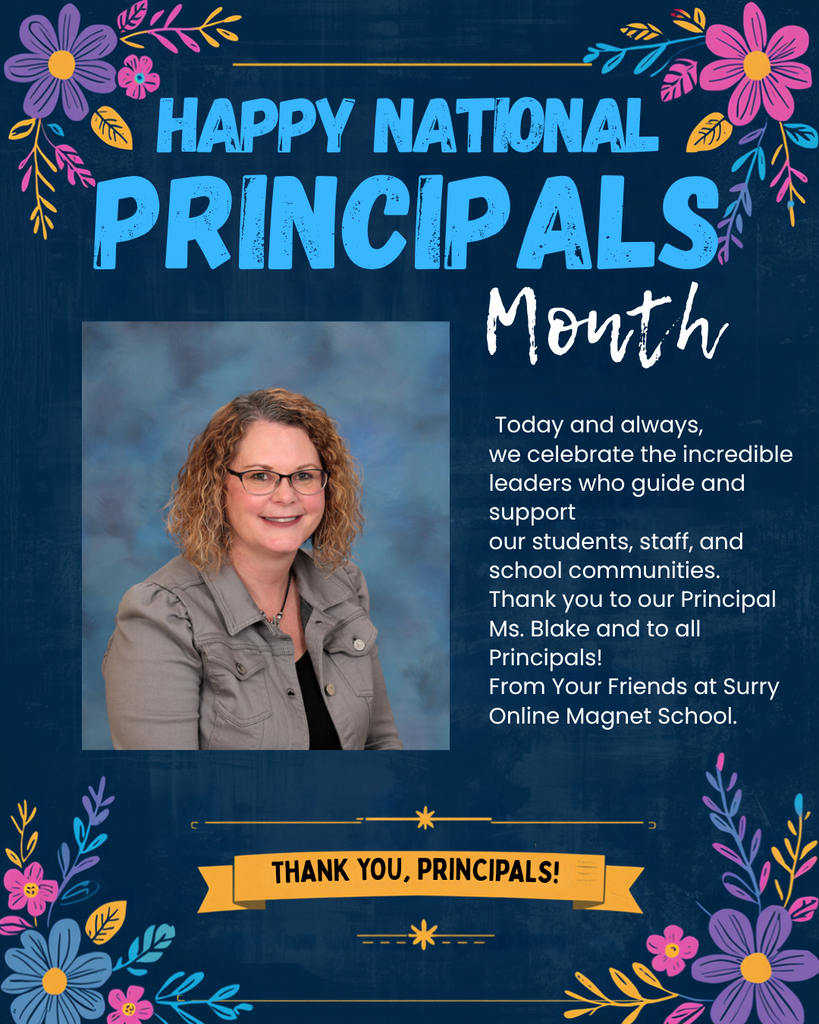 Happy National Principals Month!