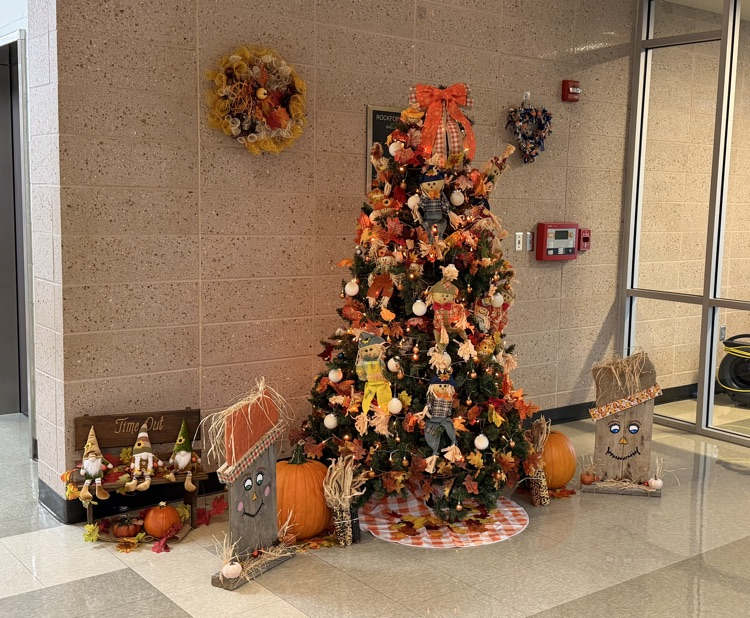 We are so grateful to Tina Bryant for bringing the beauty of fall to our entrance lobby! Her thoughtful decorating has created a warm and welcoming atmosphere for everyone who walks through our doors.