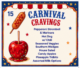 National School Lunch Week 2026 Get ready for a Cafeteria Circus! at Rockford Elementary School as we celebrate National School Lunch Week, October 12–16! Our cafeteria team has planned a fun-filled week of themed meals that are sure to be a hit with our Gators! Monday, October 12 – Tent Top Quesadilla Chicken Quesadilla, Lettuce & Diced Tomatoes, Seasoned Black Beans, Crispy Corn, Mandarin Orange Pack, Pineapple America Fruit Cup, and Assorted Milk Options Tuesday, October 13 – Ringmaster’s Favorites Grilled Blackened Chicken Alfredo, Italian Garlic Breadstick, All-American Burger, Lettuce & Tomato, Dill Pickle Slices Cup, Seasoned Veggies, Emoji Fries, Orange Slices, and Assorted Milk Options Wednesday, October 14 – Big Top Bites Macaroni & Cheese Entree, Ham & Cheese on Brioche Bun, Dill Pickle Slices Cup, Seasoned Broccoli, Fresh Baby Carrots Cup, School Made Ranch Dressing, Baked Ginger Pears, Papaya and Mango Cup, and Assorted Milk Options Thursday, October 15 – Carnival Cravings Pepperoni Stromboli & Marinara, Hot Dog w/ Chili, Seasoned Veggies, Southern Wedges, House Salad, Candy Apples, Pineapple Tidbits, and Assorted Milk Options Friday, October 16 – Fairground Feast Hamburger Steak w/ Gravy, Mac & Cheese w/ WG Roll, Chicken Fillet, Dill Pickle Slices Cup, Whipped Potatoes, Green Peas, Garden Salad, Sliced Peaches, Strawberry Cup, and Assorted Milk Options We are looking forward to celebrating National School Lunch Week and showing our appreciation for the amazing cafeteria staff who work hard every day to provide nutritious and delicious meals for our students! Let’s make it a spectacular week, Gators!