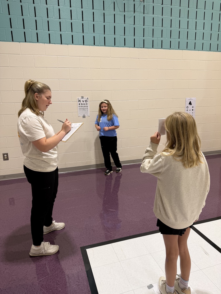 Surry County Health and Nutrition Center/HOSA from Surry Early College visit Shoals Elementary