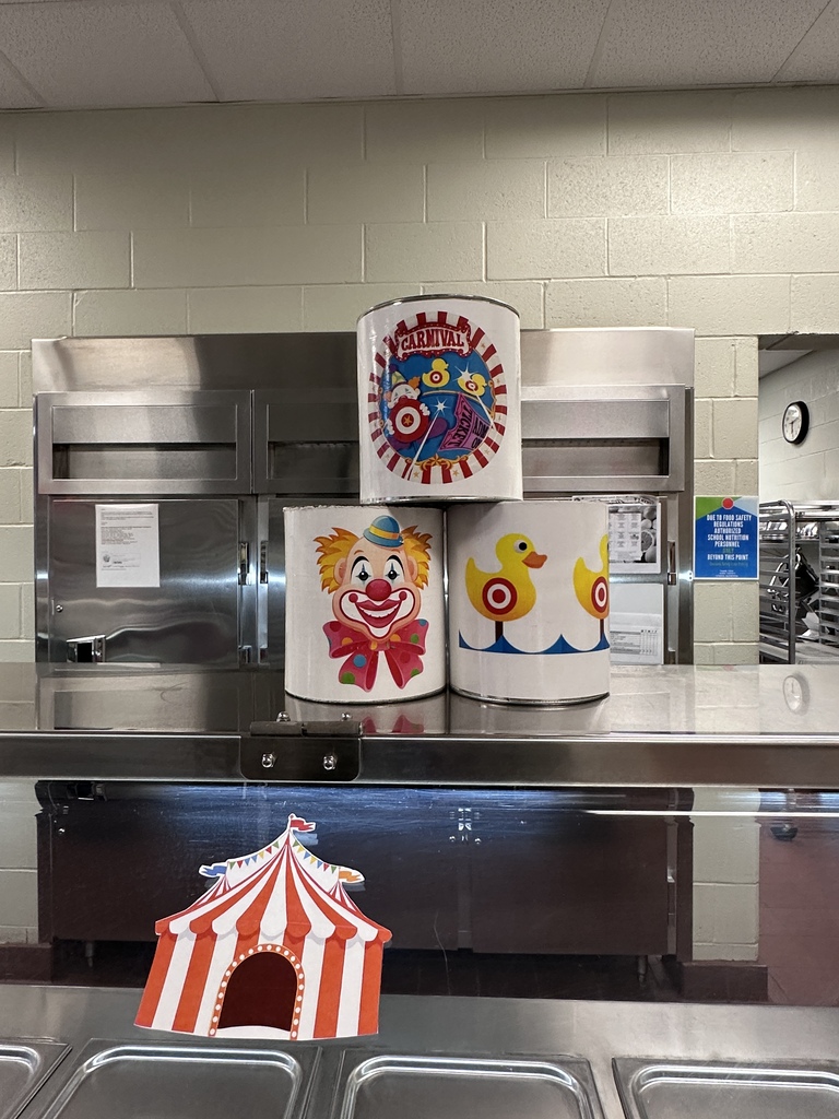 A Big Top Thank You to Our Cafeteria Staff! A huge thank-you to our amazing cafeteria staff for making National School Lunch Week a fun-filled circus celebration! We appreciate the time, creativity, and hard work you put into making this week special for our students. Thank you, Rebecca Combs, Rebecca Gutierrez, Angie Goodwin, Jessica Holder, Vickie Doby, and Elizabeth Ansell, for all you do to keep our Gators happy, healthy, and well-fed! We are so thankful to have such a wonderful cafeteria team at Rockford Elementary. You make our school a great place to be, and we appreciate you more than words can say! Thank you for helping make Circus Week a spectacular success!