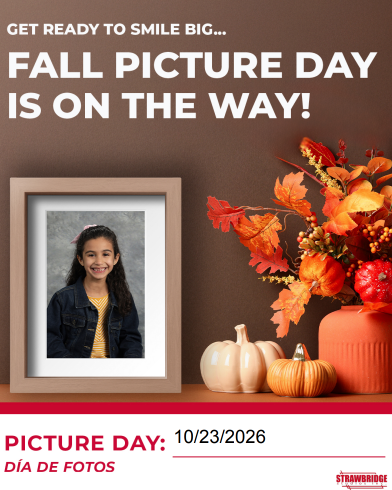 Fall Picture Retakes – Friday, October 23rd Fall picture retakes are scheduled for this Friday, October 23, 2026! If your child missed the original picture day or needs a retake, please plan accordingly. No money is needed on picture day! Proofs or portrait packages will be sent home with information about how to place an order. We look forward to seeing those Gator smiles!