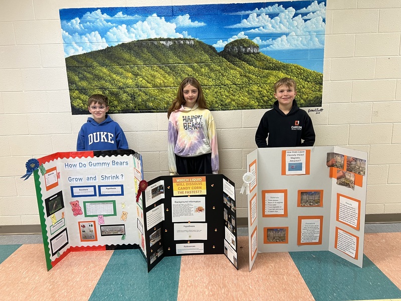 5th Grade Science Fair Winners