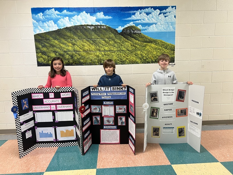 3rd Grade Science Fair Winners