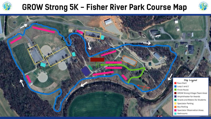 GROW Strong 5k Map