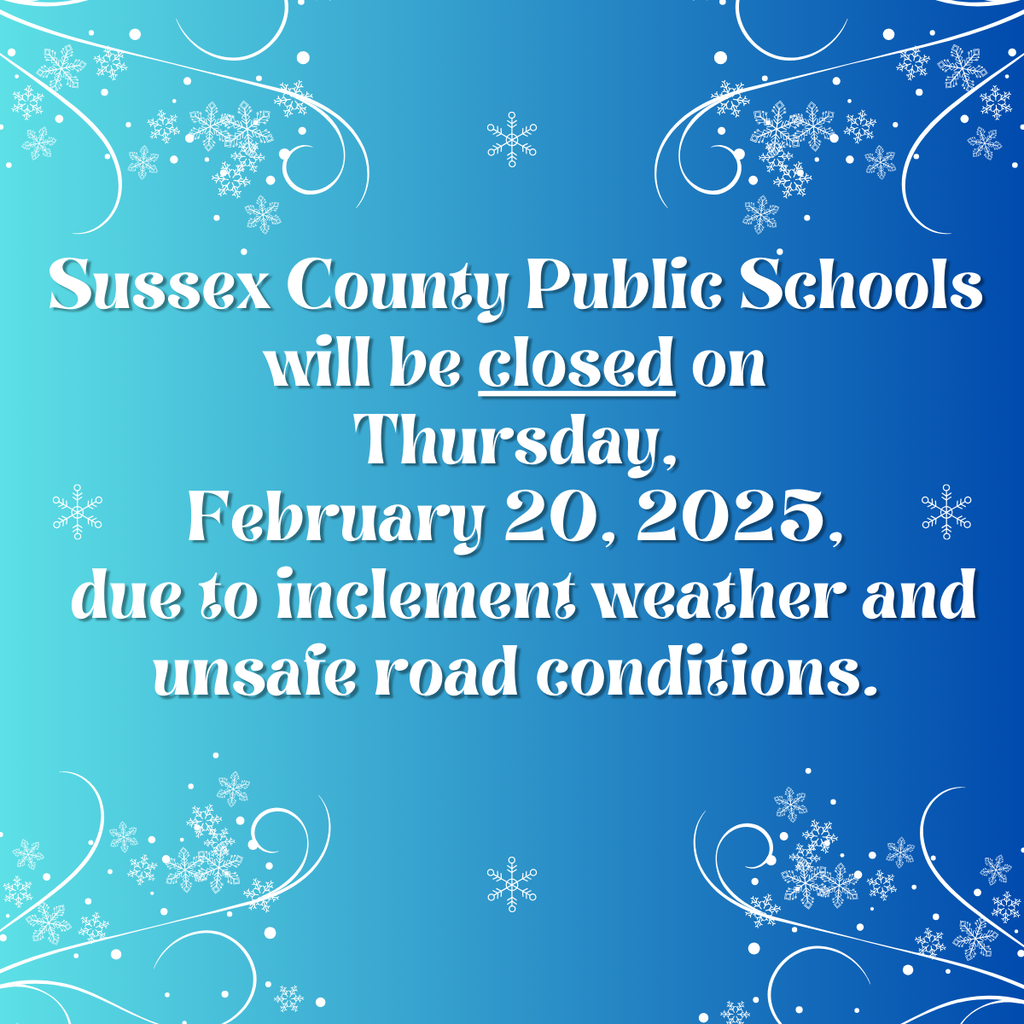 SCPS CLOSED - 2/20/25