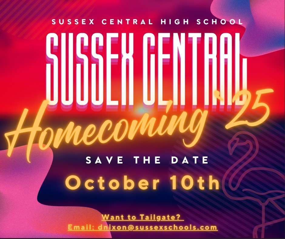 Homecoming Save the Date '25