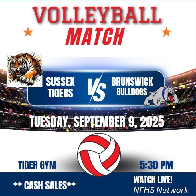 Volleyball Game Notice
