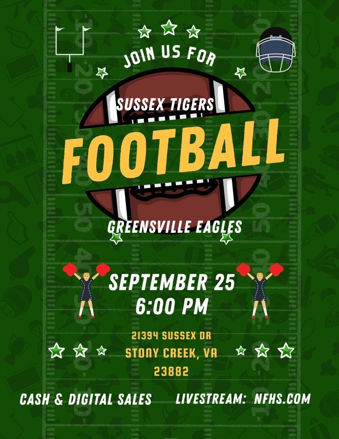 Football Game Notice