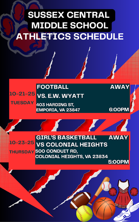 Athletics Schedule