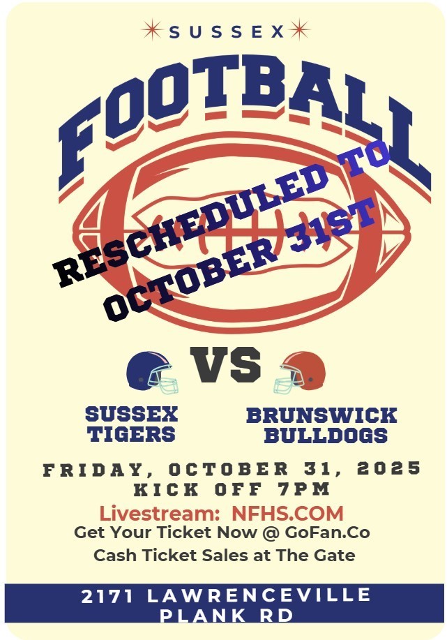 Football Game Notice