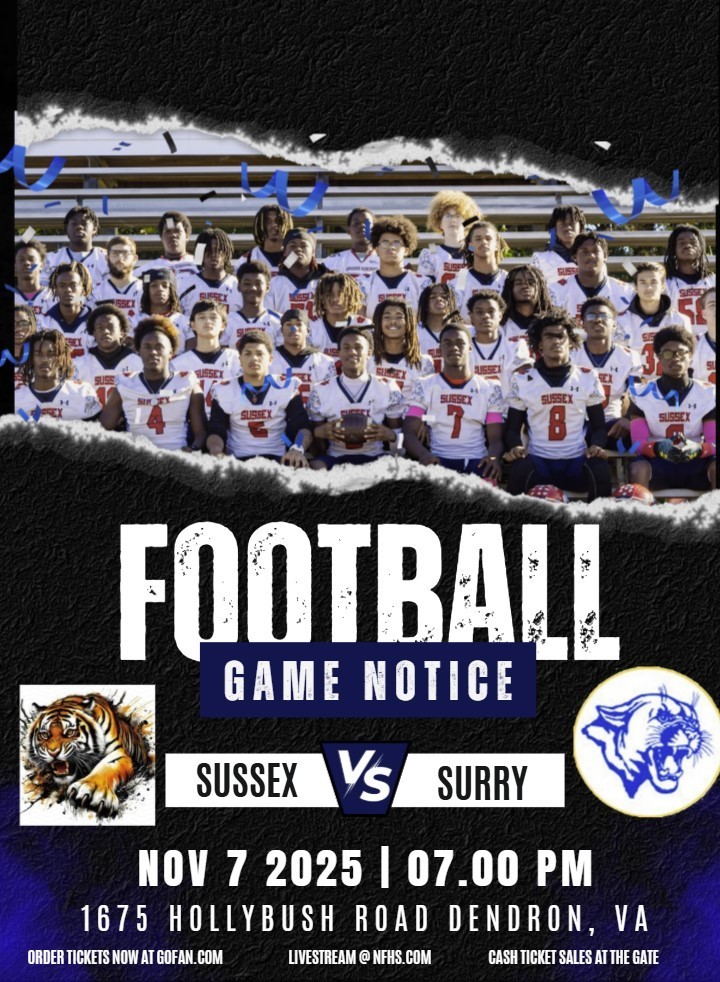 Football Game Notice