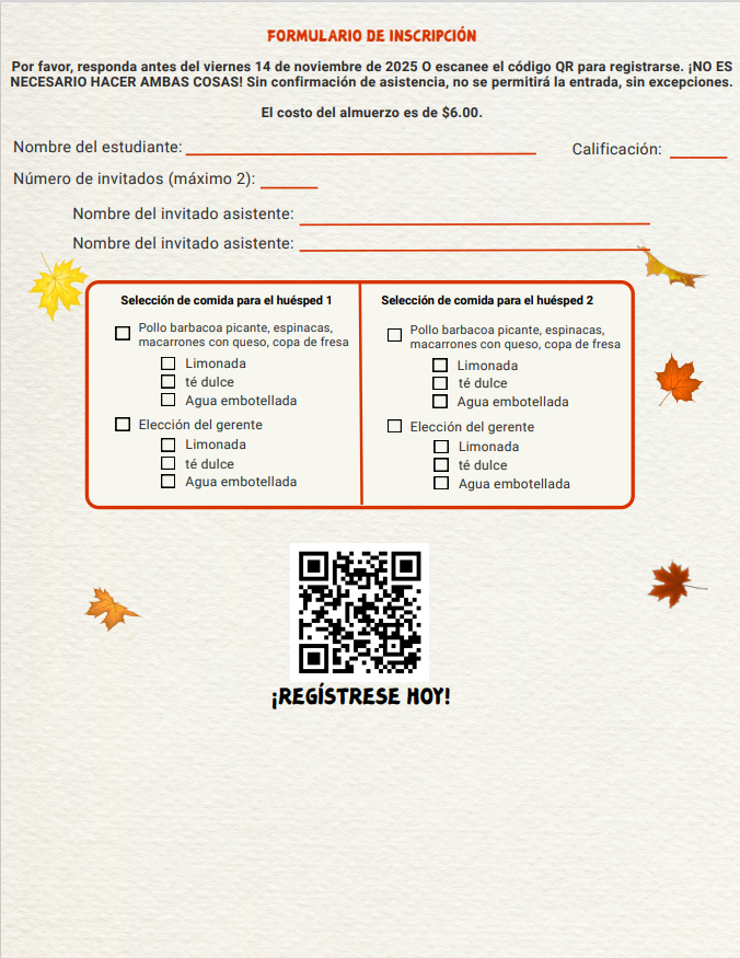 Parent Engagement Luncheon