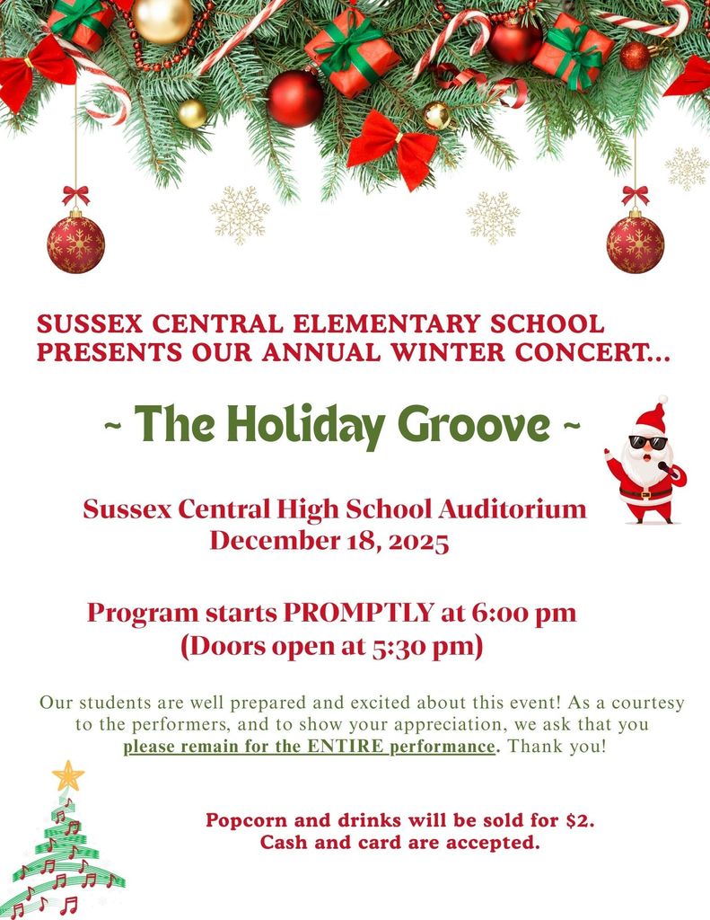 Tis' the season to see you at our Winter Concert!