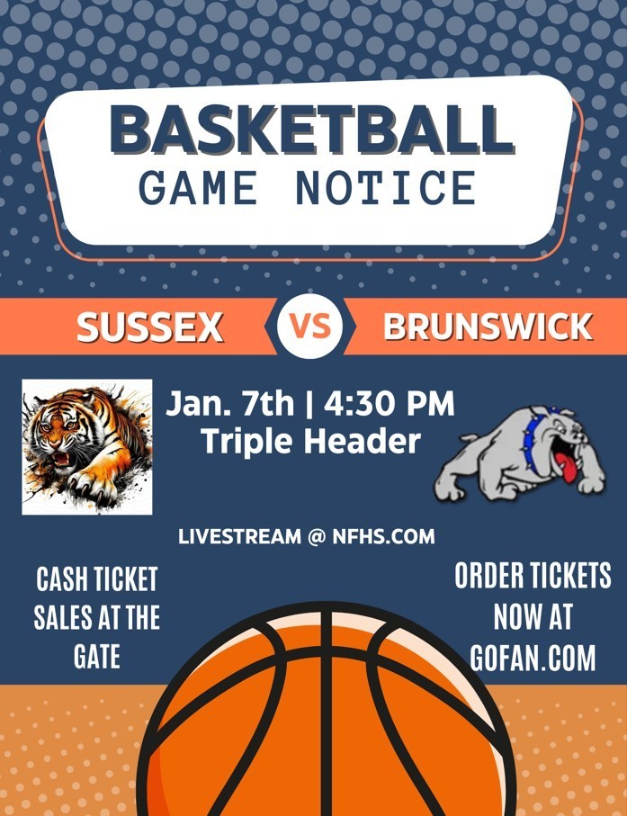 Basketball Game Notice